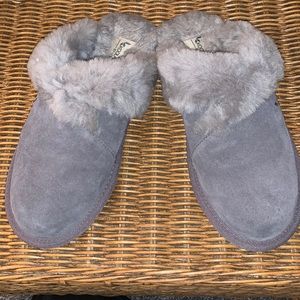 Kookaburra by Ugg Slippers, Grey, Sz 7 (fit like 6-6 1/2)